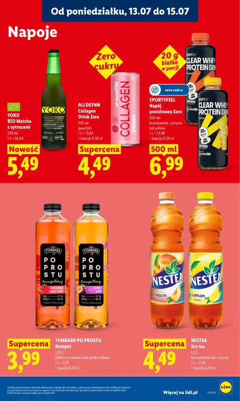 Lidl - gazetka promocyjna Oferta od poniedziałku od poniedziałku 13.07 do środy 15.07 - strona 81