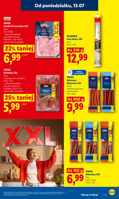 Lidl - gazetka promocyjna Oferta od poniedziałku od poniedziałku 13.07 do środy 15.07 - strona 49