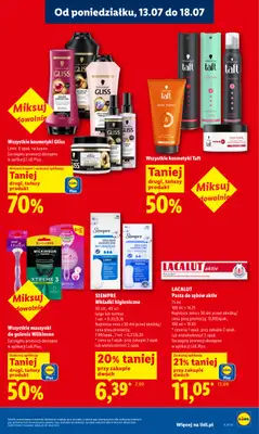 Lidl - gazetka promocyjna Oferta od poniedziałku od poniedziałku 13.07 do środy 15.07 - strona 63