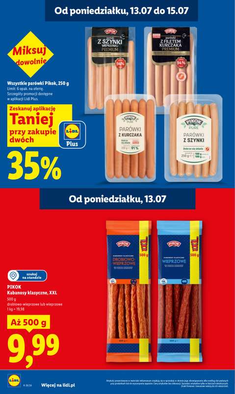 Lidl - gazetka promocyjna Oferta od poniedziałku od poniedziałku 13.07 do środy 15.07 - strona 6