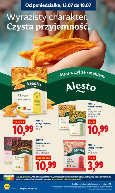 Lidl - gazetka promocyjna Oferta od poniedziałku od poniedziałku 13.07 do środy 15.07 - strona 14