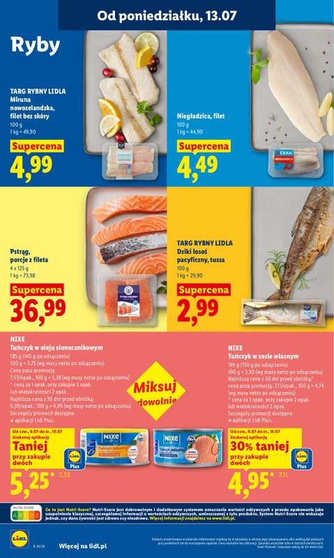 Lidl - gazetka promocyjna Oferta od poniedziałku od poniedziałku 13.07 do środy 15.07 - strona 74