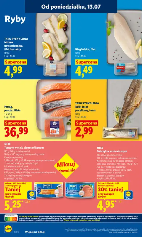 Lidl - gazetka promocyjna Oferta od poniedziałku od poniedziałku 13.07 do środy 15.07 - strona 74