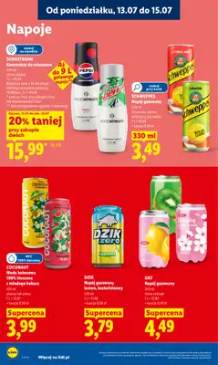 Lidl - gazetka promocyjna Oferta od poniedziałku od poniedziałku 13.07 do środy 15.07 - strona 80
