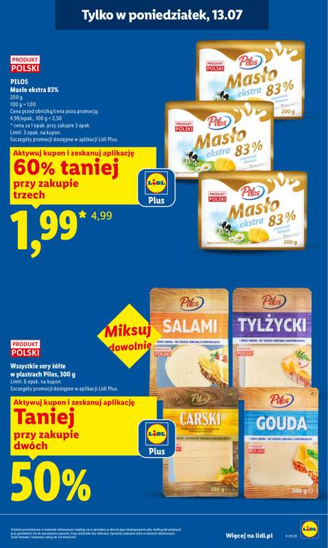 Lidl - gazetka promocyjna Oferta od poniedziałku od poniedziałku 13.07 do środy 15.07 - strona 3