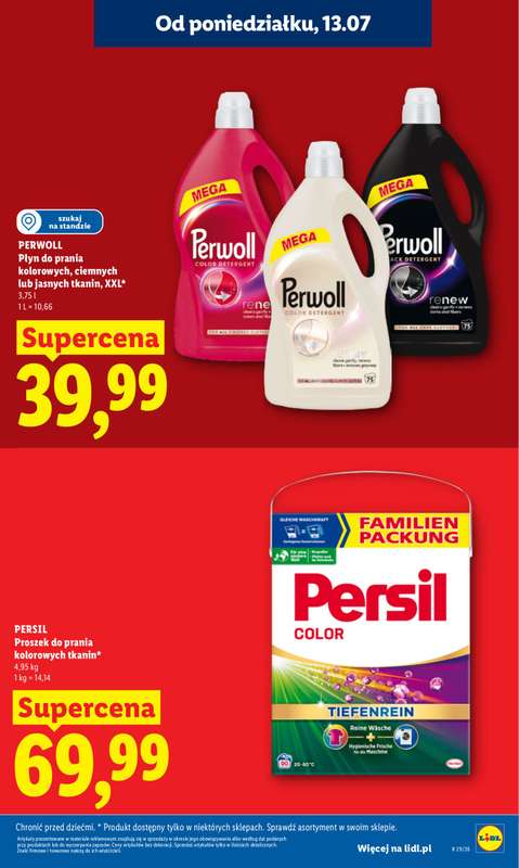 Lidl - gazetka promocyjna Oferta od poniedziałku od poniedziałku 13.07 do środy 15.07 - strona 21