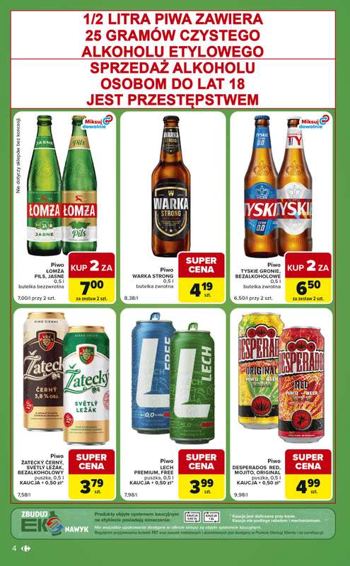 Carrefour Express - gazetka promocyjna Gazetka Express od wtorku 14.07 do poniedziałku 20.07 - strona 4