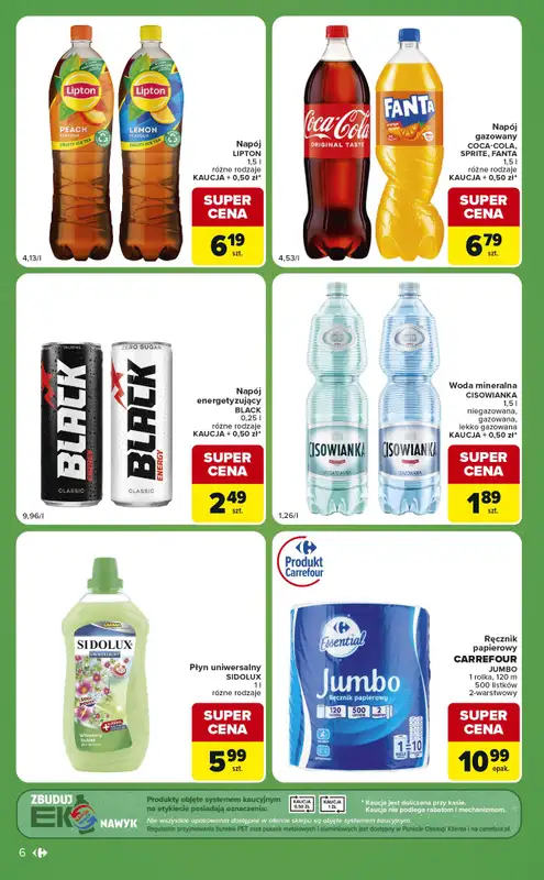 Carrefour Express - gazetka promocyjna Gazetka Express od wtorku 14.07 do poniedziałku 20.07 - strona 6