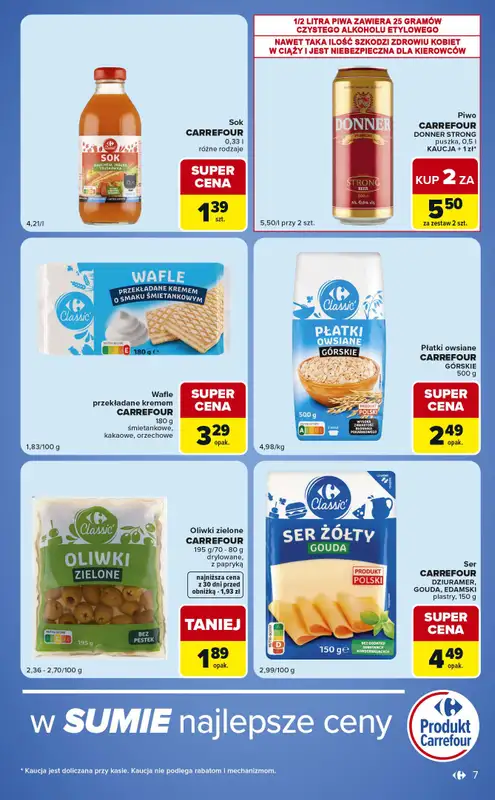 Carrefour Express - gazetka promocyjna Gazetka Express od wtorku 14.07 do poniedziałku 20.07 - strona 7