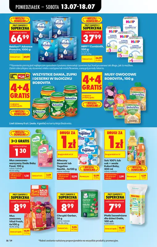 Biedronka - gazetka promocyjna Od poniedziałku od poniedziałku 13.07 do soboty 18.07 - strona 78