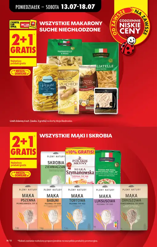 Biedronka - gazetka promocyjna Od poniedziałku od poniedziałku 13.07 do soboty 18.07 - strona 10
