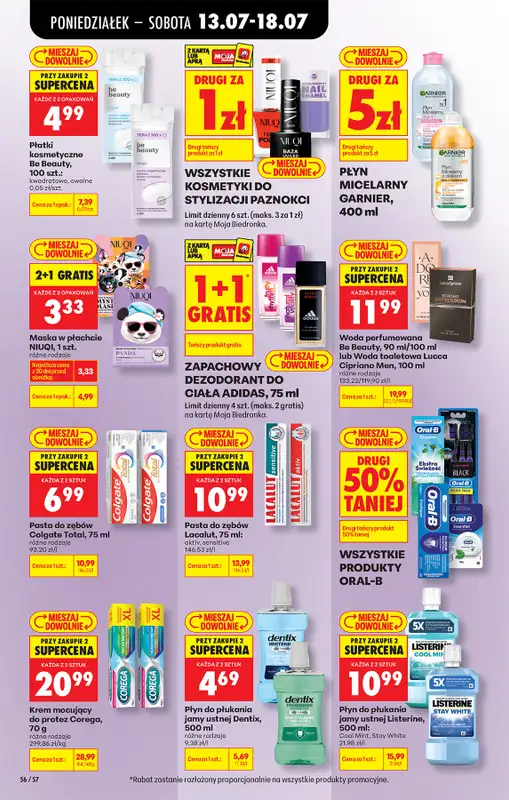 Biedronka - gazetka promocyjna Od poniedziałku od poniedziałku 13.07 do soboty 18.07 - strona 76