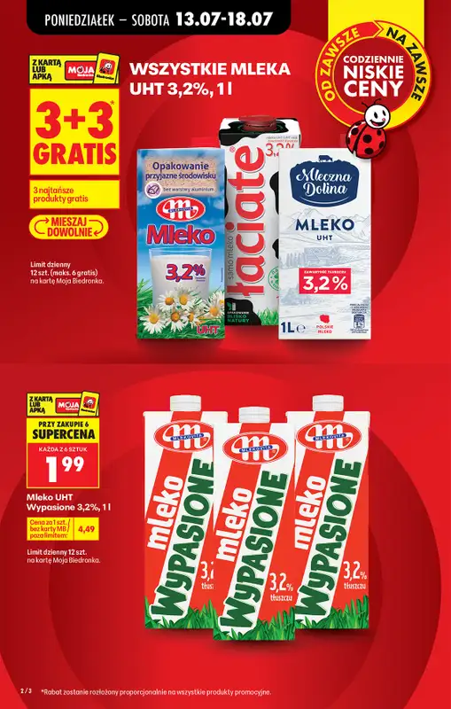 Biedronka - gazetka promocyjna Od poniedziałku   - strona 2