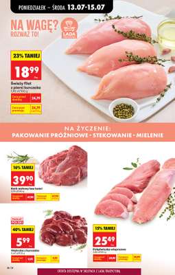 Biedronka - gazetka promocyjna Od poniedziałku, Z ladą tradycyjną od poniedziałku 13.07 do soboty 18.07 - strona 38