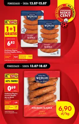 Biedronka - gazetka promocyjna Od poniedziałku, Z ladą tradycyjną od poniedziałku 13.07 do soboty 18.07 - strona 7