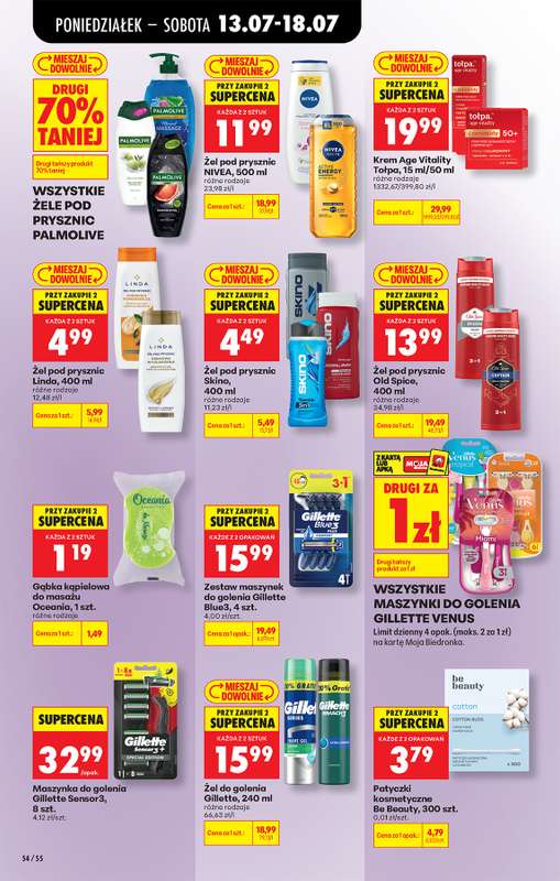 Biedronka - gazetka promocyjna Od poniedziałku, Z ladą tradycyjną od poniedziałku 13.07 do soboty 18.07 - strona 72