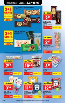 Biedronka - gazetka promocyjna Od poniedziałku, Z ladą tradycyjną od poniedziałku 13.07 do soboty 18.07 - strona 54