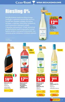 Biedronka - gazetka promocyjna Czas na Toast! od poniedziałku 13.07 do soboty 25.07 - strona 17