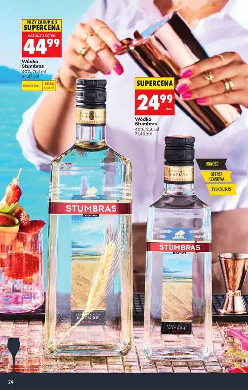 Biedronka - gazetka promocyjna Czas na Toast! od poniedziałku 13.07 do soboty 25.07 - strona 24