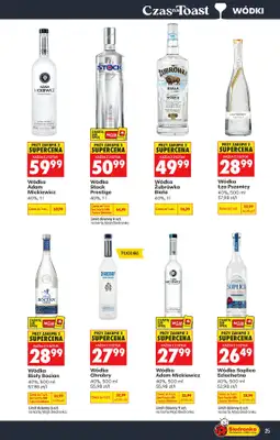 Biedronka - gazetka promocyjna Czas na Toast! od poniedziałku 13.07 do soboty 25.07 - strona 25