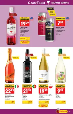 Biedronka - gazetka promocyjna Czas na Toast! od poniedziałku 13.07 do soboty 25.07 - strona 15