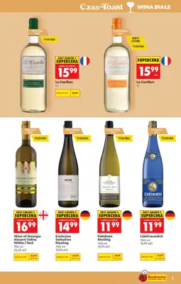 Biedronka - gazetka promocyjna Czas na Toast! od poniedziałku 13.07 do soboty 25.07 - strona 9