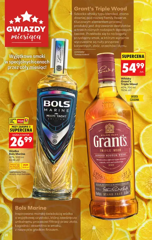 Biedronka - gazetka promocyjna Czas na Toast! od poniedziałku 13.07 do soboty 25.07 - strona 20