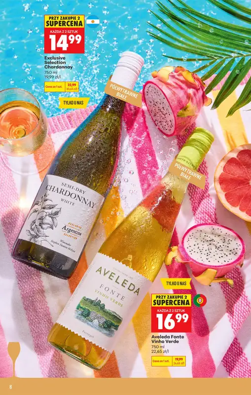 Biedronka - gazetka promocyjna Czas na Toast! od poniedziałku 13.07 do soboty 25.07 - strona 8