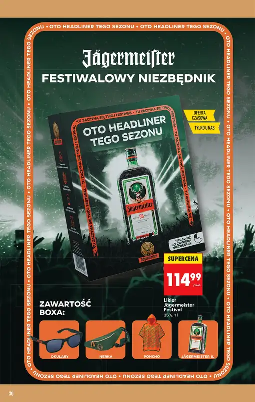 Biedronka - gazetka promocyjna Czas na Toast! od poniedziałku 13.07 do soboty 25.07 - strona 30