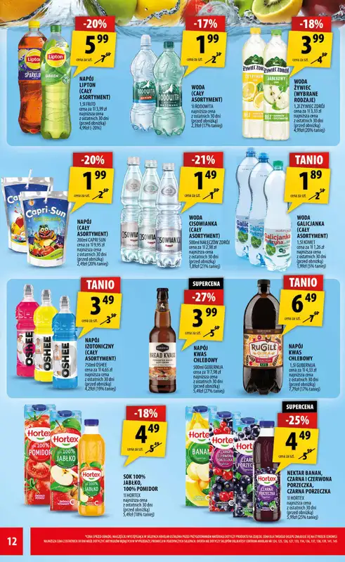 Arhelan - gazetka promocyjna Gazetka od piątku 17.07 do niedzieli 26.07 - strona 12