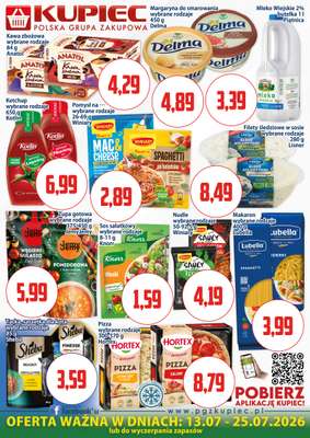 Kupiec - gazetka promocyjna Oferta plakatowa od poniedziałku 13.07 do soboty 25.07 - strona 2
