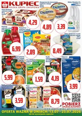 Kupiec - gazetka promocyjna Oferta plakatowa od poniedziałku 13.07 do soboty 25.07 - strona 2