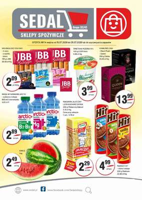 Sedal - gazetka promocyjna Gazetka od środy 15.07 do soboty 25.07