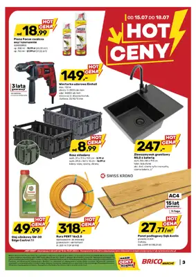 Bricomarche - gazetka promocyjna Gazetka od środy 15.07 do soboty 25.07 - strona 3