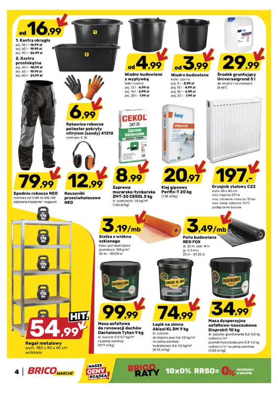 Bricomarche - gazetka promocyjna Gazetka od środy 15.07 do soboty 25.07 - strona 4
