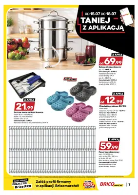 Bricomarche - gazetka promocyjna Gazetka od środy 15.07 do soboty 25.07 - strona 8