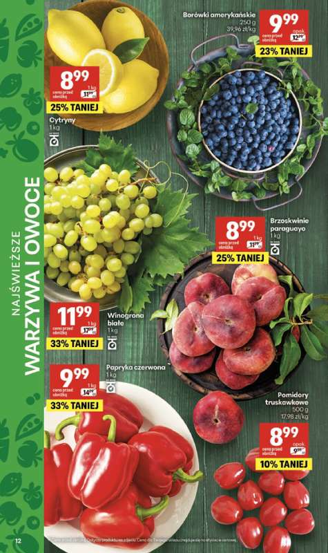 Delikatesy Centrum - gazetka promocyjna Gazetka  do środy 22.07 - strona 12