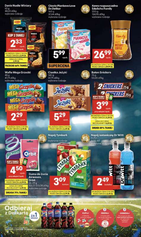 Delikatesy Centrum - gazetka promocyjna Gazetka  do środy 22.07 - strona 6