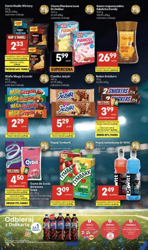 Delikatesy Centrum - gazetka promocyjna Gazetka  do środy 22.07 - strona 6
