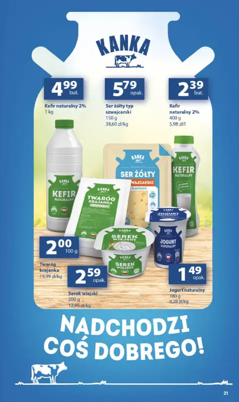 Delikatesy Centrum - gazetka promocyjna Gazetka  do środy 22.07 - strona 21