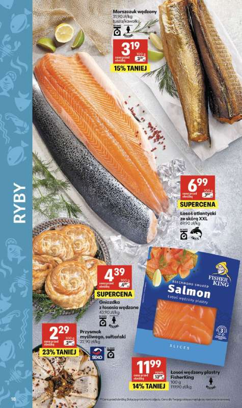 Delikatesy Centrum - gazetka promocyjna Gazetka  do środy 22.07 - strona 18
