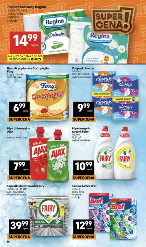 Delikatesy Centrum - gazetka promocyjna Gazetka  do środy 22.07 - strona 36