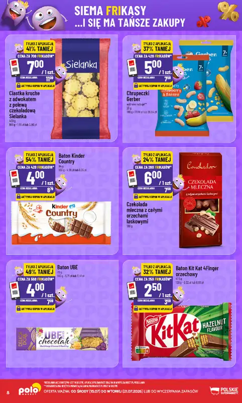 POLOmarket - gazetka promocyjna Frikasowy Katalog od poniedziałku 13.07 do wtorku 21.07 - strona 8