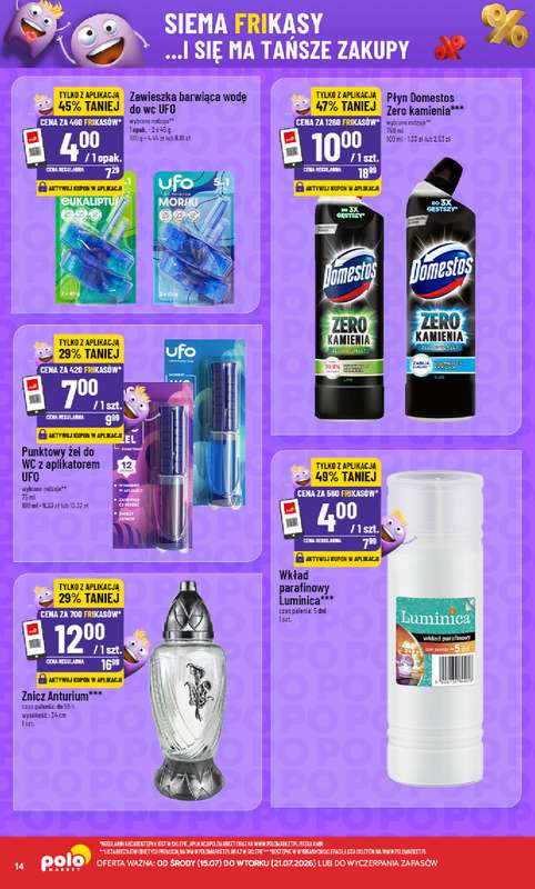 POLOmarket - gazetka promocyjna Frikasowy Katalog od poniedziałku 13.07 do wtorku 21.07 - strona 14