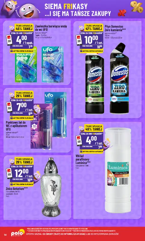 POLOmarket - gazetka promocyjna Frikasowy Katalog od poniedziałku 13.07 do wtorku 21.07 - strona 14