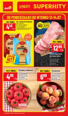 POLOmarket - gazetka promocyjna Super hity od poniedziałku 13.07 do wtorku 14.07