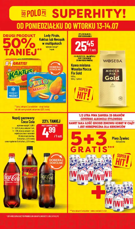 POLOmarket - gazetka promocyjna Super hity od poniedziałku 13.07 do wtorku 14.07 - strona 6