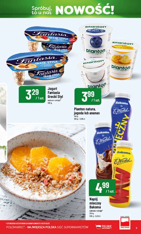 POLOmarket - gazetka promocyjna Katalog Nowości od poniedziałku 13.07 do poniedziałku 17.08 - strona 3