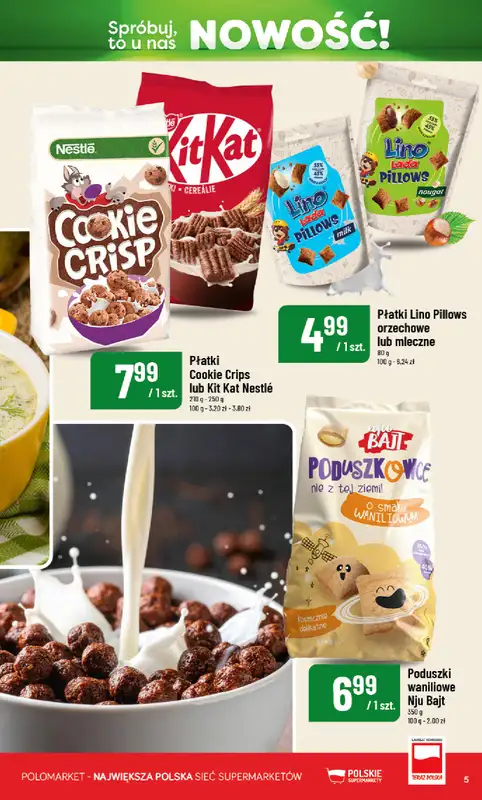 POLOmarket - gazetka promocyjna Katalog Nowości od poniedziałku 13.07 do poniedziałku 17.08 - strona 5