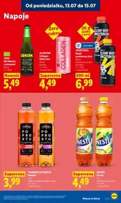 Lidl - gazetka promocyjna Oferta od poniedziałku od poniedziałku 13.07 do środy 15.07 - strona 81
